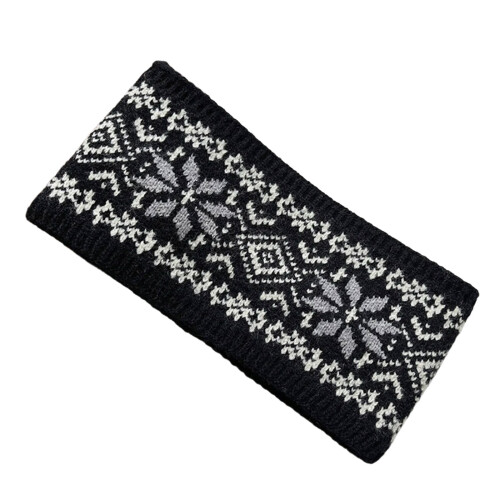 Stylish Wool Knit Headgear Leopard Pattern Comfortable Hair-7