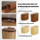 Door and Wall Mount Trash Bin for Bathroom Kitchen Spring-A L 3