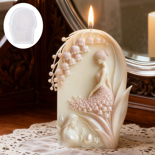 Beginner Friendly Silicone Mould Creating Lilys Flower Candle 1
