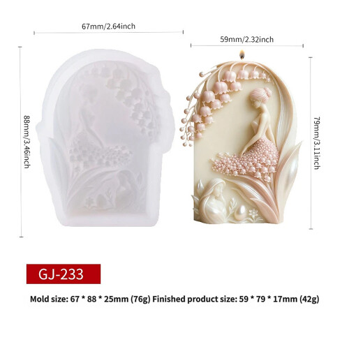 Beginner Friendly Silicone Mould Creating Lilys Flower Candle 2