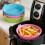 Silicone Baking Tray For Microwave Oven Even Heating Nonstick-2 5