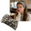 Stylish Wool Knit Headgear Leopard Pattern Comfortable Hair-7 4