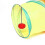 Agility Training Tunnel for Dogs 115*25cm (rainbow Colors) 2