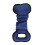 2Pcs Bone Type Dog Bite Tug Pillow Durable Exercise Training Toys Blue 3