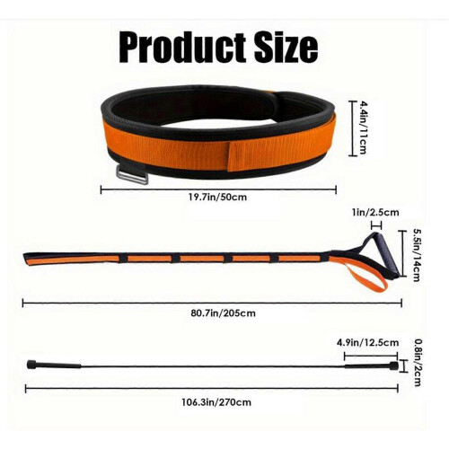 Speed Training Kit Jump Rope Strength Training Bungee Band Agility Equipment 1
