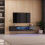 Black Marble Floating TV Stand 6