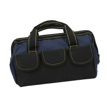 18-Zoll-Werkzeugtasche, großer Stauraum, Blau/Schwarz wasserdicht