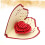 Valentine's Day Rose Card 3D Red Memory Card 1 Piece 3