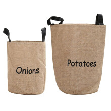2-Pack Reusable Kraft Paper Food Storage Bags