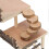 Hamster Climbing Platform 2 Layer Multipurpose Small Pet Wooden Platform for Hamster Syrian Hamster 3