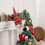 Plush Santa and Snowman Tree Topper – 96cm 3