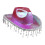 Roserød western cowboyhatt med strass-dusk 2