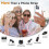 2-pack telefonrem – justerbar axelrem och handled 4
