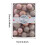 Blue Gray Christmas Ornaments Set, Shatterproof Baubles 3
