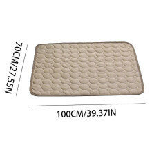 Summer Pet Ice Mat Dog Mat Ice Silk Mat Cat Cool Mat Pet Supplies
