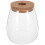 Contenant Hydroponique Transparent Bouchon Bois 1