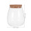 Contenant Hydroponique Transparent Bouchon Bois 2