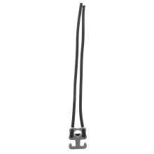Crochet Scuba Acier 316 Argent Elastique Réglable Pour