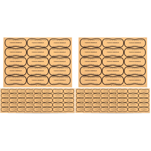 Adhesive Fitting Protective Liners for Swimwear and Underpants