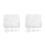 Transparent Silicone Earring Backs Soft Supports for DIY Jewelry 1