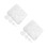 Transparent Silicone Earring Backs Soft Supports for DIY Jewelry 4