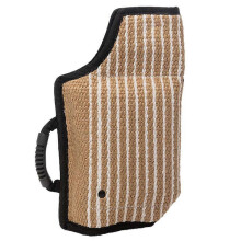 Strong Jute Dog Bite Sleeve Tug Work Puppy Training Playing Chewing Hand Glove