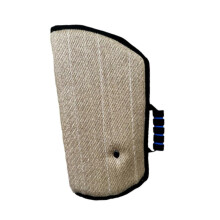 (45x30x13cm, black edge) Dog Bite Sleeve Dog Training Arm Sleeve for Small Medium Large Dogs Work Dog blue edges