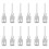 36Pièces Aiguilles Doseuses Inox Précises Pointe Biseautée Argent 1