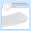 Waterdichte Silicone Rubberstrook Voor Frameloze Douchedeuren 3