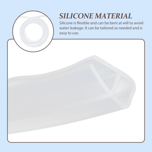 Waterdichte Silicone Rubberstrook Voor Frameloze Douchedeuren 2