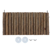 Hamster Wooden Platform Safe Pet Rectangle Wood Stand for Cockatie Hamster Rabbits30CM