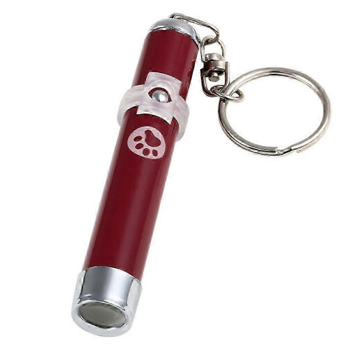 Cat and dog training toy LED laser teaser stick 1