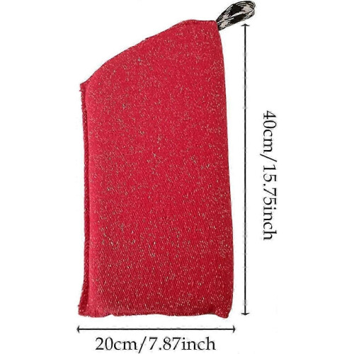 2025 Dog bite sleeve for dog training, biteresistant, red and white 1
