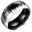 Wolf Ring in Stainless Steel – 8mm Width, Sizes 7–13 4