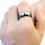 Wolf Ring in Stainless Steel – 8mm Width, Sizes 7–13 5