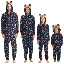 Renmönstrad juljumpsuit