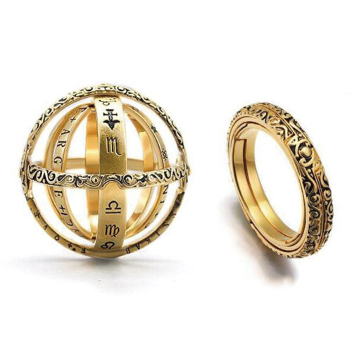 Astronomisk bollring galvaniserad unisex