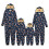 Renmönstrad juljumpsuit 3
