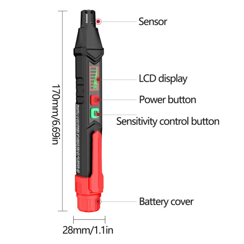 Mini Hand-Push Balloon Pump Portable ABS Lightweight 2
