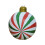 60 cm große aufblasbare PVC-Weihnachtskugel mit Weihnachtsmann-Motiv 2