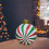 60 cm große aufblasbare PVC-Weihnachtskugel mit Weihnachtsmann-Motiv 4
