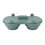 Microwave Safe Eggs Steamer Cooks Perfect Eggs And-Green 1