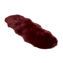Thick Pile Rug for Bedroom Enhancement Craft of-60X90 Burgundy