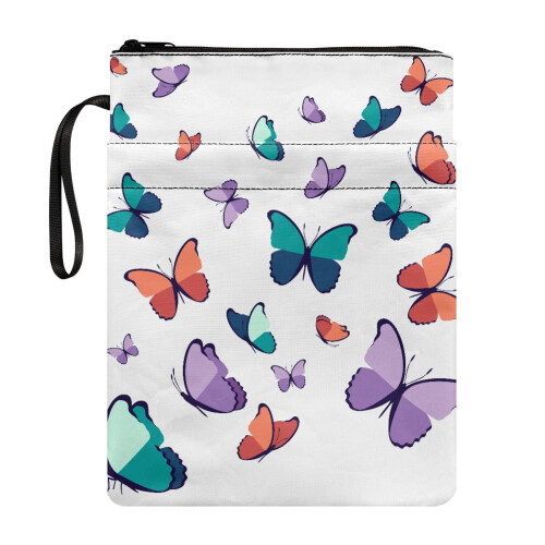 Lynlåsomslag til bogen – 300D polyester, 28x21 cm