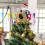 Stående julemandsfigur juletræstopper 5