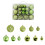 Nightmare Before Christmas Ornaments Mint Green Ball 50PCS 1