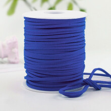 Imitert semsket skinnsnor 2,5 mm 50 yards