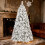 4ft Flocked Artificial Christmas Tree with 350 Tips 4
