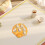 Shell-Shaped Plastic Dinner Plate – 19x18cm, Yellow, 1pc 4