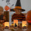 3-pak Halloween flammeløse lys, 2700K varm orange, timer 3